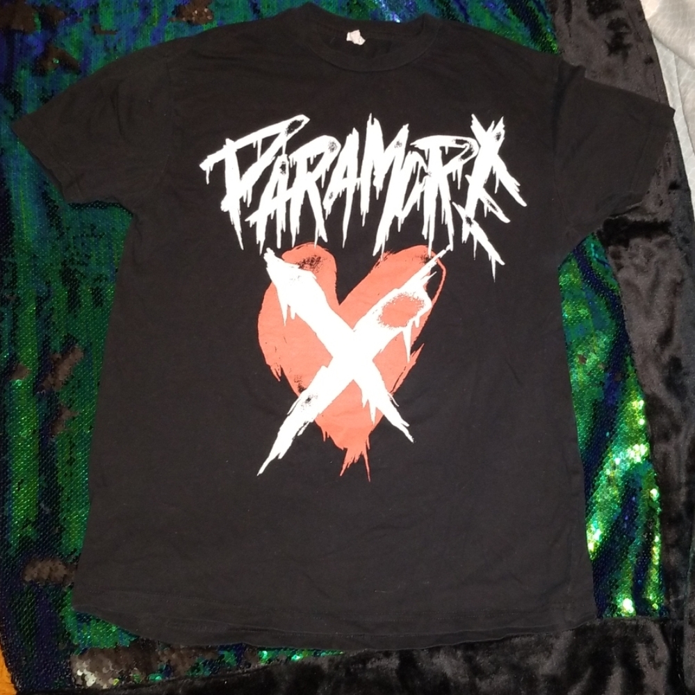 Paramore Logo Fitted Band Tee